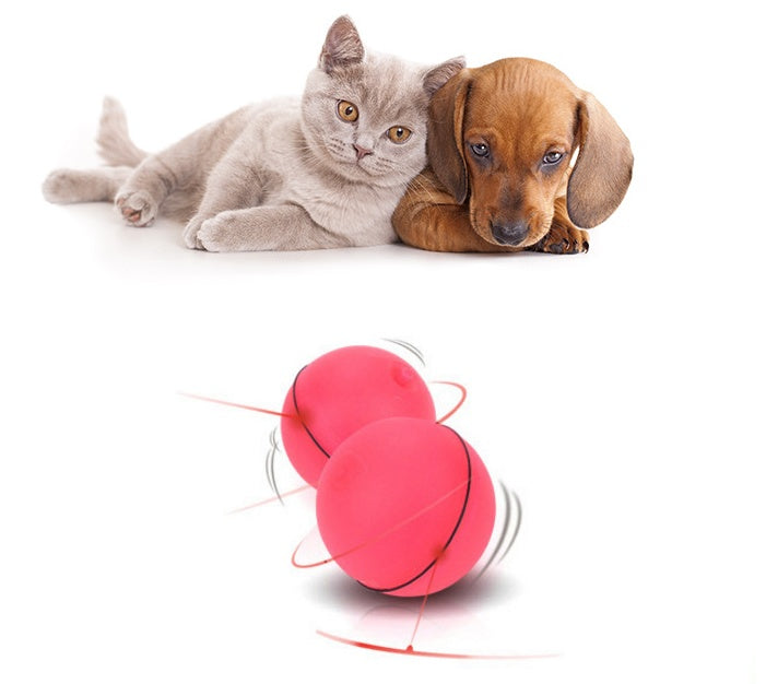 LED Interactive Cat Toy Ball – Electronic Rolling Laser for Indoor Play