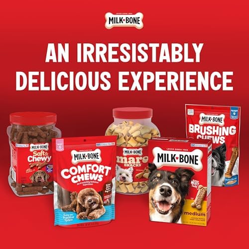 Milk-Bone Dog Treats for Medium Dogs – Original Crunchy Biscuits, 10 lb Bulk Box