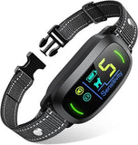 Rechargeable Dog Bark Collar for Small, Medium, and Large Dogs – Smart No-Bark Training Collar with Beep and Vibration, 5 Sensitivity Levels (Black)