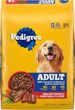Pedigree Adult Dry Dog Food, Grilled Steak & Vegetable Flavor, 18 lb Bag – Complete Nutrition for Healthy Dogs