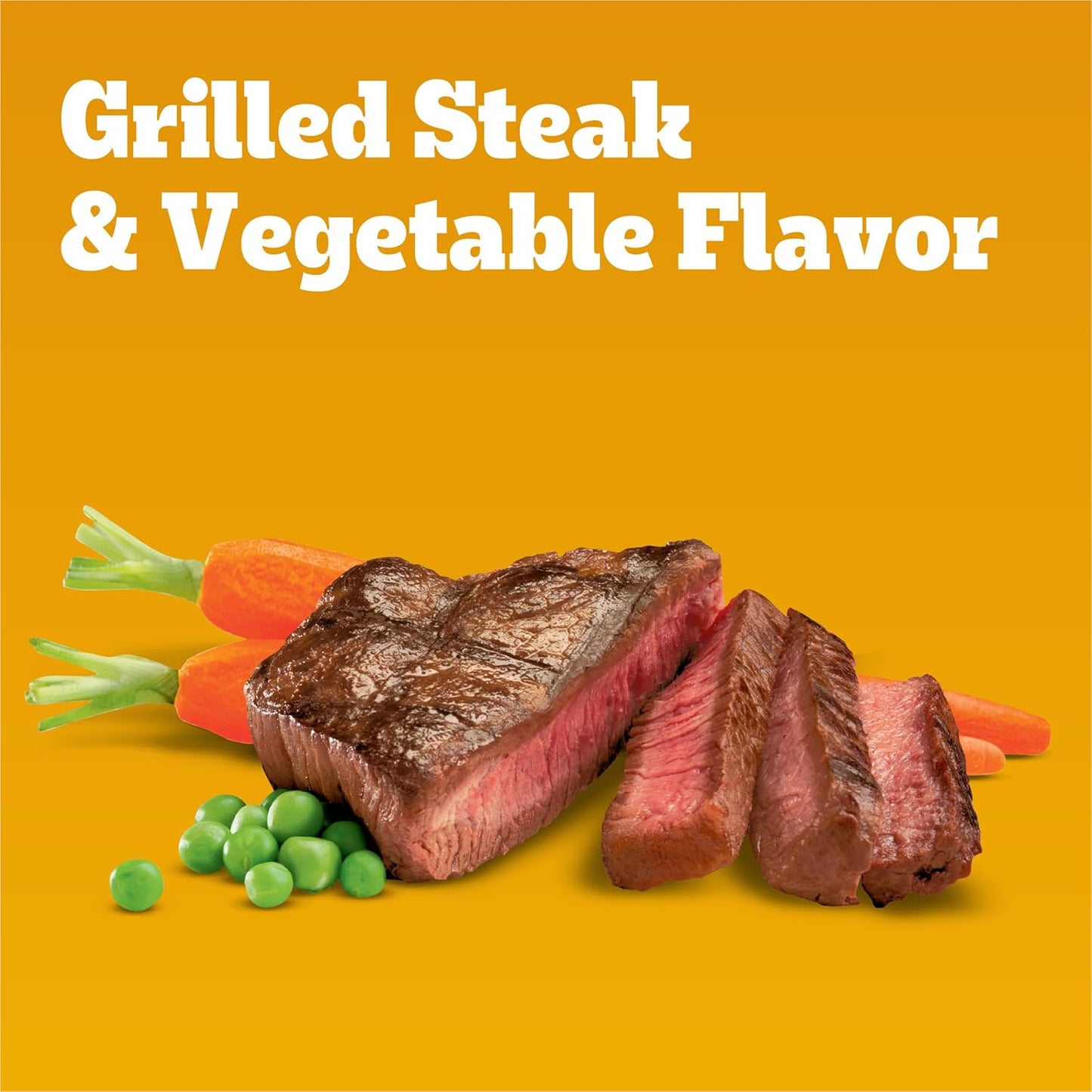 Pedigree Adult Dry Dog Food, Grilled Steak & Vegetable Flavor, 18 lb Bag – Complete Nutrition for Healthy Dogs
