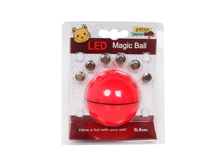 LED Interactive Cat Toy Ball – Electronic Rolling Laser for Indoor Play
