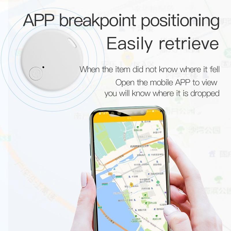 Mini GPS Tracker for Pets, Kids, Wallets – Bluetooth 5.0 Smart Finder for iPhone & Android – Anti-Lost Device for Bags & Keys