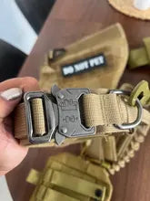 Large Dog Harness & Leash Set with MOLLE Pouches – Training Vest