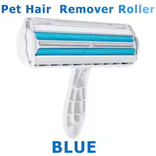 Chom Chom Pet Hair Remover Roller – Reusable Lint Roller for Dog & Cat Hair on Couch, Carpet, Furniture, Clothes & Bed – Easy Fur Cleaner Tool (White)