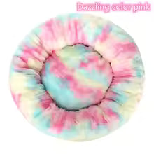 Super Soft Pet DOG Cat Bed Plush Full Size Washable Calm Bed Donut Bed Comfortable Sleeping Artifact Suitable For All Kinds Of Cats AND DOG