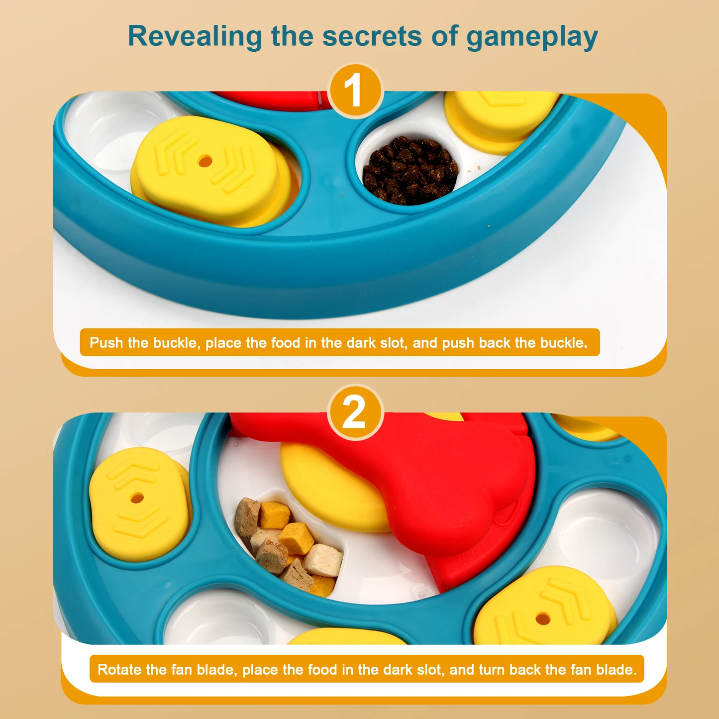 Interactive Dog Puzzle Toy & Slow Feeder for Puppies – Fun Food Dispenser Plate to Reduce Choking and Boost IQ