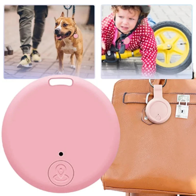 Mini GPS Tracker for Pets, Kids, Wallets – Bluetooth 5.0 Smart Finder for iPhone & Android – Anti-Lost Device for Bags & Keys