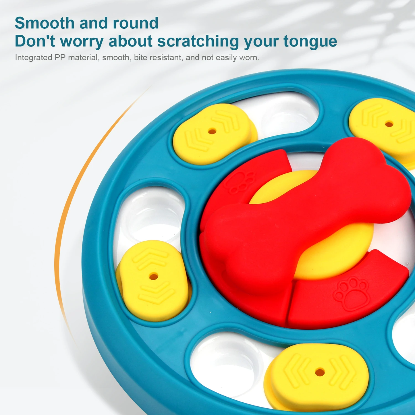 Interactive Dog Puzzle Toy & Slow Feeder for Puppies – Fun Food Dispenser Plate to Reduce Choking and Boost IQ