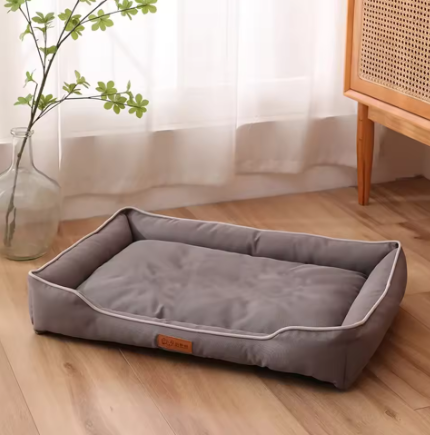 Four-Season Large Dog Bed – Waterproof, Bite-Resistant Pet Sofa Bed for Dogs & Cats, Soft Thick Mattress for Indoor Comfort