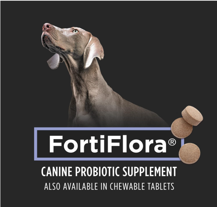 Purina Pro Plan Veterinary Supplements FortiFlora Dog Probiotic Supplement, Canine Nutritional Supplement - 30 Ct. Box