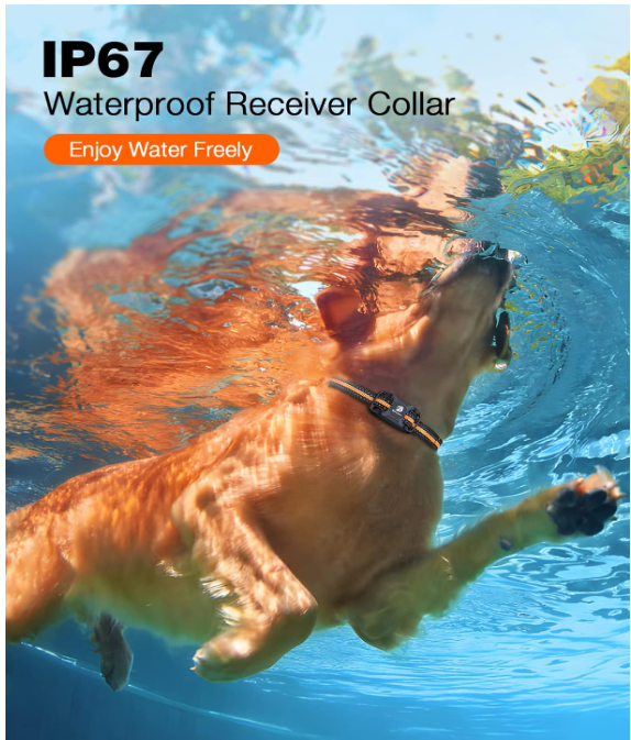 Waterproof Dog Training Collar with Remote – 3300Ft Range, Shock & Vibration for Small, Medium & Large Dogs (5–120 lbs)