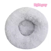 Super Soft Pet DOG Cat Bed Plush Full Size Washable Calm Bed Donut Bed Comfortable Sleeping Artifact Suitable For All Kinds Of Cats AND DOG