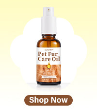 Pet Coat Care Oil – Natural Tangle Remover & Leave-In Shine for Dogs and Cats – Soft, Silky Fur & Skin Soothing with Collagen and Natural Oils – 1.01 fl oz