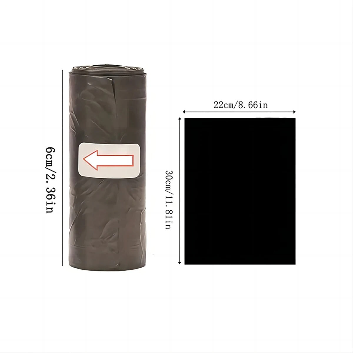 Dog Poop Bag Outdoor Cleaning Poop Bag Outdoor Clean Pets Supplies for Dog Refill Garbage Bag Pet Supplies