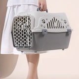 Portable Pet Carrier – Breathable Travel Bag for Cats, Small & Medium Dogs – Large Space, Lightweight & Durable for Outings