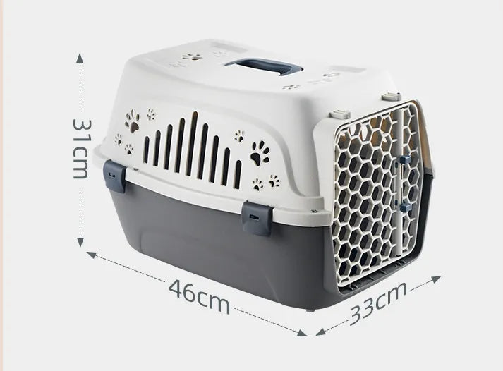 Portable Pet Carrier – Breathable Travel Bag for Cats, Small & Medium Dogs – Large Space, Lightweight & Durable for Outings