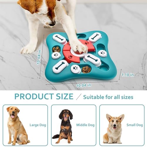 Interactive Dog Puzzle Toys for Mental Stimulation and IQ Training – Fun Gift for Dogs, Puppies, and Cats