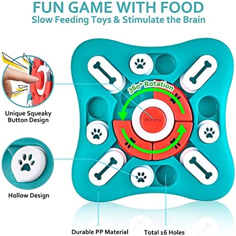 Interactive Dog Puzzle Toys for Mental Stimulation and IQ Training – Fun Gift for Dogs, Puppies, and Cats