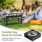 XIAZ Elevated Dog Bowls – Adjustable Raised Feeder Stand