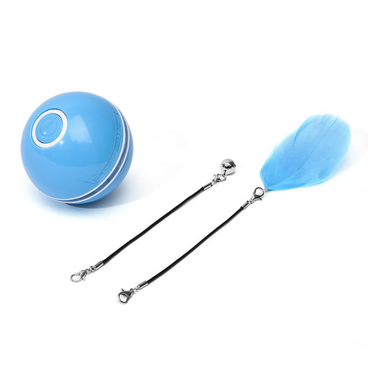 LED Interactive Cat Toy Ball – Electronic Rolling Laser for Indoor Play