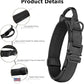 Tactical Dog Collar for Medium and Large Dogs – Adjustable Nylon Military Training Collar with Control Handle, Heavy-Duty Metal Buckle, Patches, and AirTag Holder (Black, Large)