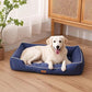Four-Season Large Dog Bed – Waterproof, Bite-Resistant Pet Sofa Bed for Dogs & Cats, Soft Thick Mattress for Indoor Comfort