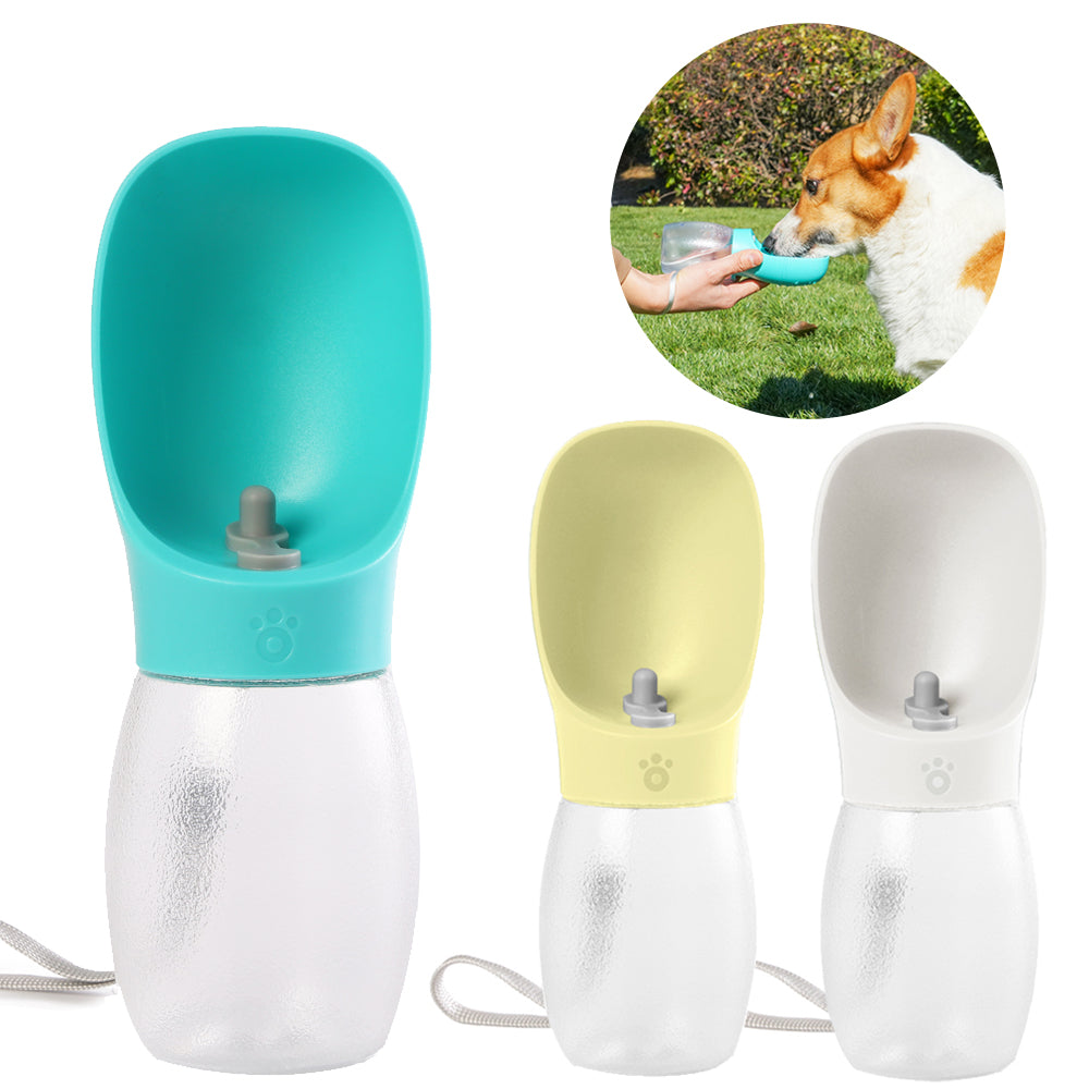 Dog Water Bottle For Pet Dogs Cats Water Feeder Bowls Outdoor Travel Leakproof Puppy Drinking Container Pug Chihuahua Labrador