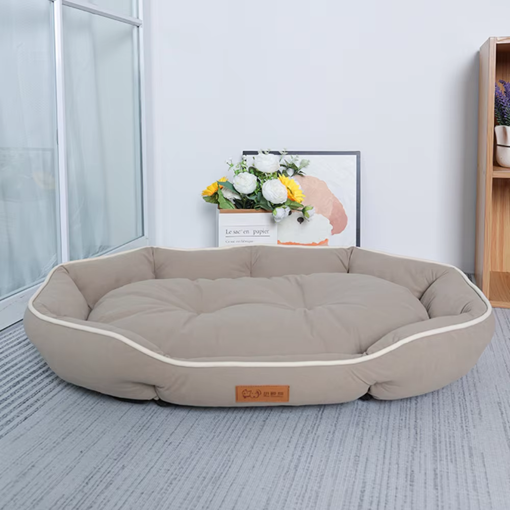 Four-Season Dog Bed for Large Dogs – Waterproof, Bite-Resistant Pet Sofa Bed for Dogs & Cats, Soft Thick Mattress for Indoor Comfort