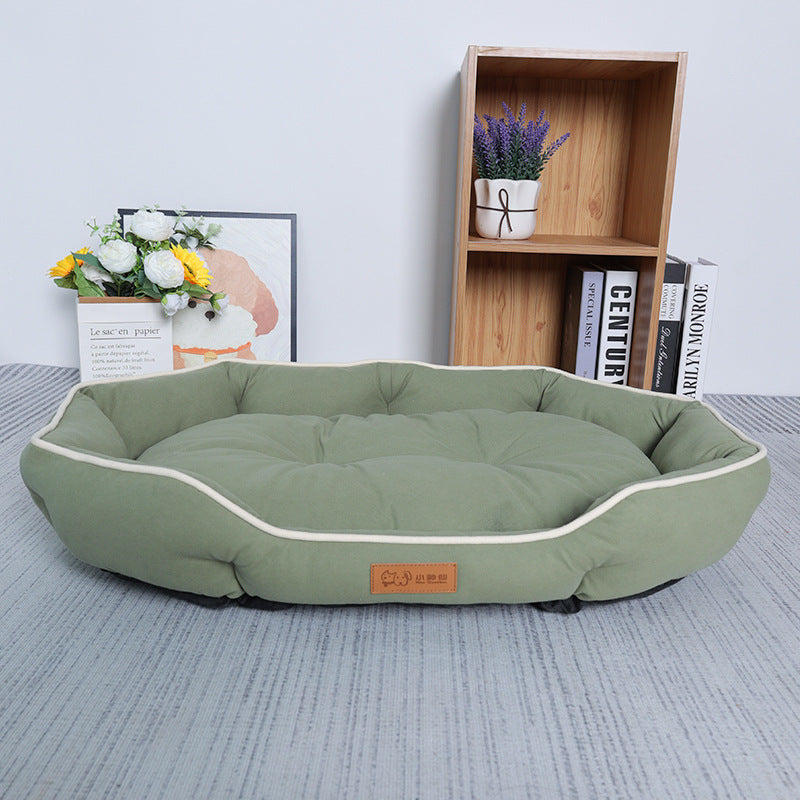 Four-Season Dog Bed for Large Dogs – Waterproof, Bite-Resistant Pet Sofa Bed for Dogs & Cats, Soft Thick Mattress for Indoor Comfort