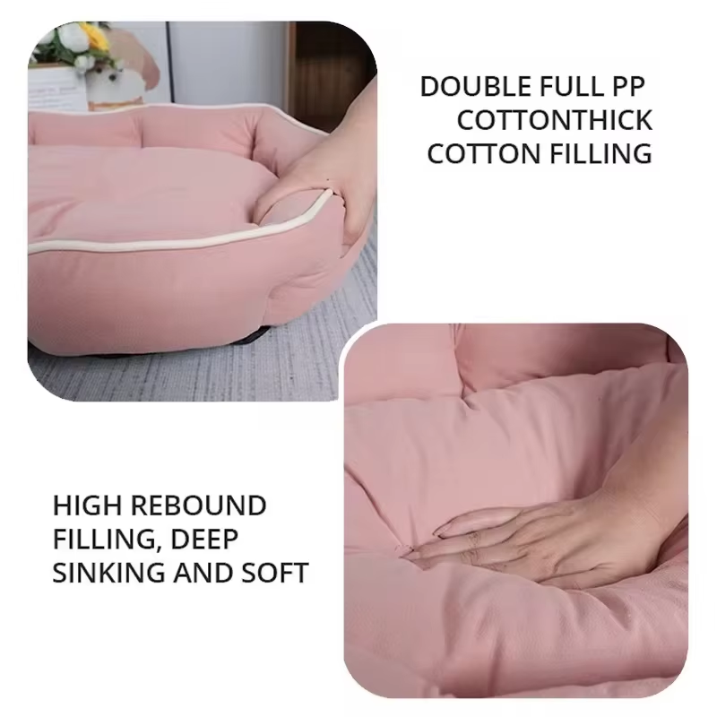 Four-Season Dog Bed for Large Dogs – Waterproof, Bite-Resistant Pet Sofa Bed for Dogs & Cats, Soft Thick Mattress for Indoor Comfort