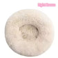 Super Soft Pet DOG Cat Bed Plush Full Size Washable Calm Bed Donut Bed Comfortable Sleeping Artifact Suitable For All Kinds Of Cats  AND DOG