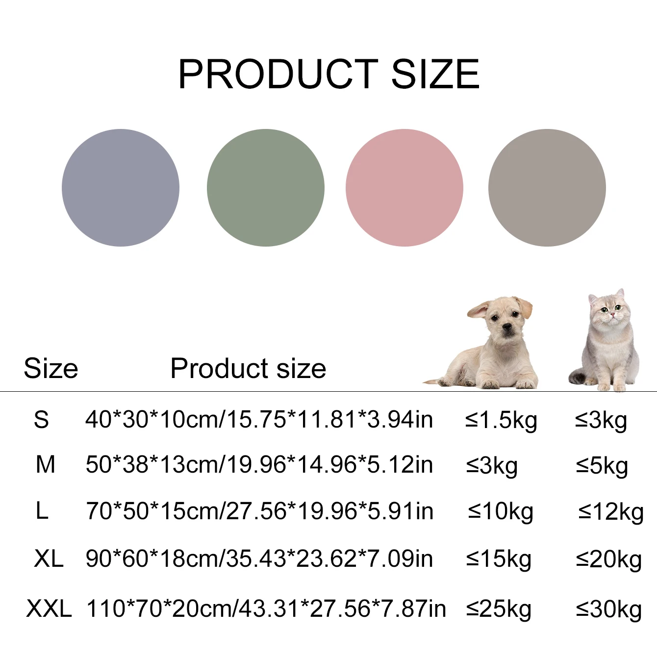 Four-Season Dog Bed for Large Dogs – Waterproof, Bite-Resistant Pet Sofa Bed for Dogs & Cats, Soft Thick Mattress for Indoor Comfort