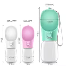 Dog Water Bottle – Portable Leakproof Travel Feeder for Pets