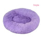 Super Soft Donut Pet Bed – Washable Plush Calming Bed for Dogs & Cats
