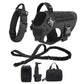 Large Dog Harness and Leash Set with MOLLE Pouches – Training and Walking Vest for German Shepherd, Malinois, and Medium to Large Dogs