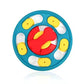 Interactive Dog Puzzle Toy – Slow Feeder Plate for Puppies