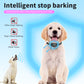 Rechargeable Dog Bark Collar for Small, Medium, and Large Dogs – Smart No-Bark Training Collar with Beep and Vibration, 5 Sensitivity Levels (Black)