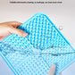 LUKITO Lick Mat for Dogs & Cats, with Suction Cups – Anxiety Relief & Boredom Buster, Slow Feeder Treat Mat for Peanut Butter, Bathing & Grooming Aid