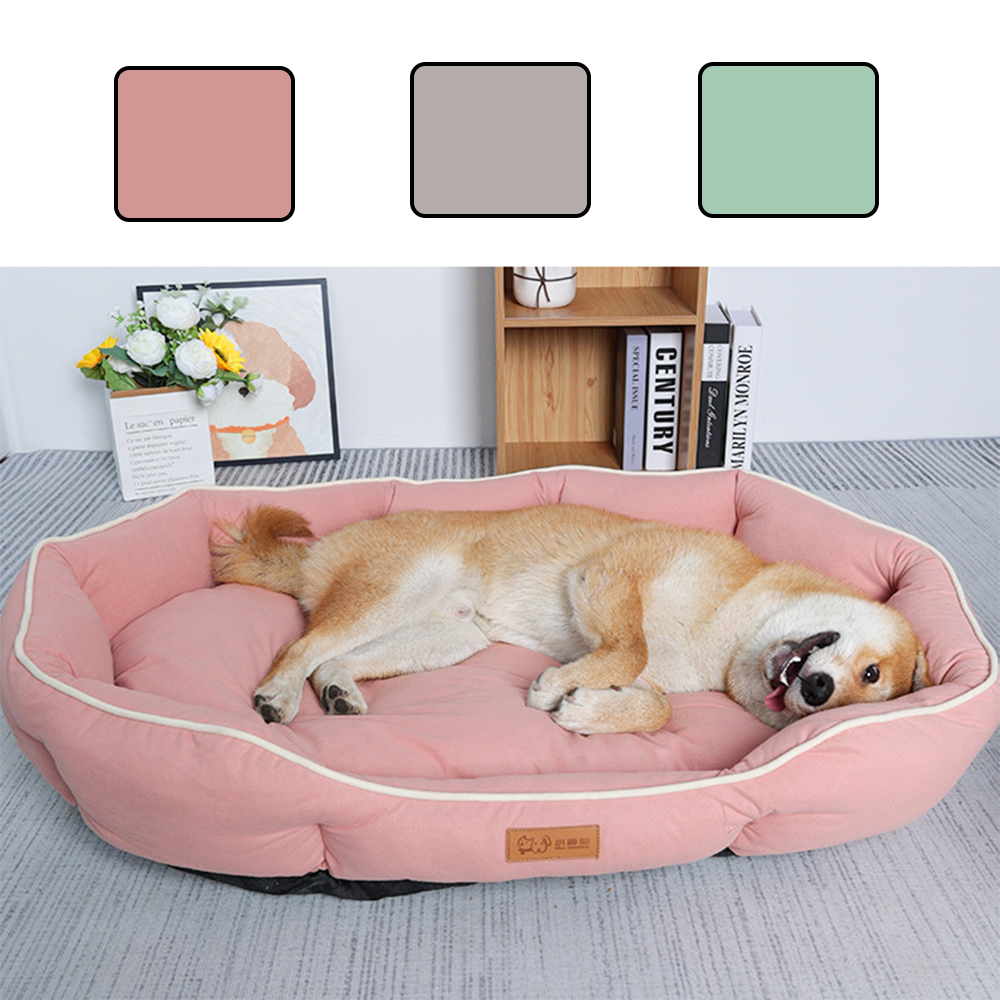Four-Season Dog Bed for Large Dogs – Waterproof, Bite-Resistant Pet Sofa Bed for Dogs & Cats, Soft Thick Mattress for Indoor Comfort