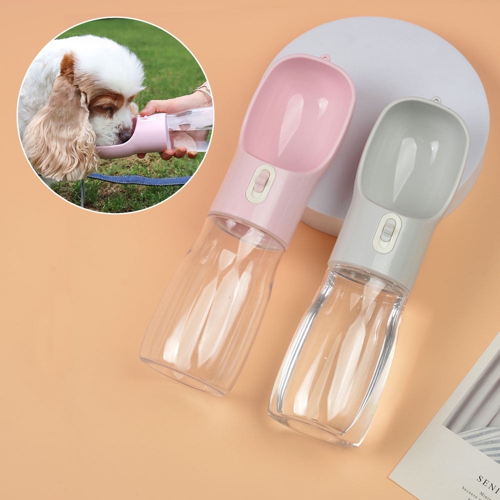 Dog Water Bottle For Pet Dogs Cats Water Feeder Bowls Outdoor Travel Leakproof Puppy Drinking Container Pug Chihuahua Labrador