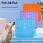 LUKITO Lick Mat for Dogs & Cats, with Suction Cups – Anxiety Relief & Boredom Buster, Slow Feeder Treat Mat for Peanut Butter, Bathing & Grooming Aid