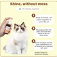 Pet Coat Care Oil – Natural Tangle Remover & Leave-In Shine for Dogs and Cats – Soft, Silky Fur & Skin Soothing with Collagen and Natural Oils – 1.01 fl oz