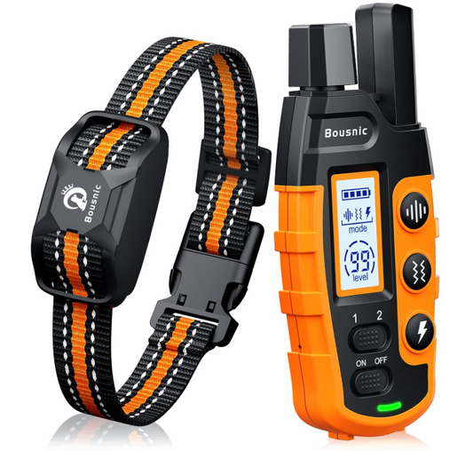 Waterproof Dog Training Collar with Remote – 3300Ft Range, Shock & Vibration for Small, Medium & Large Dogs (5–120 lbs)