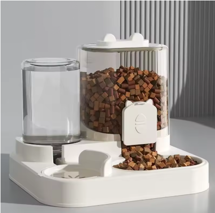Automatic Pet Feeder & Water Dispenser – Large Capacity for Dogs & Cats