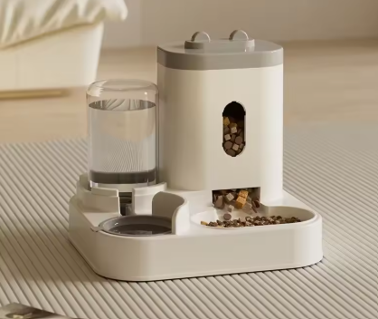 Automatic Pet Feeder & Water Dispenser – Large Capacity for Dogs & Cats