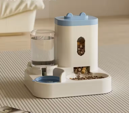 Automatic Pet Feeder & Water Dispenser – Large Capacity for Dogs & Cats