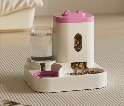 Automatic Pet Feeder & Water Dispenser – Large Capacity for Dogs & Cats