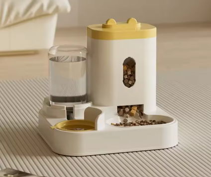 Automatic Pet Feeder & Water Dispenser – Large Capacity for Dogs & Cats