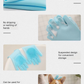 Pet Grooming Glove – Gentle Bath Brush & Massage Mitt for Dogs, Cats, Rabbits & Horses – Deshedding 5-Finger Design